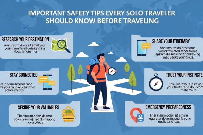 Important Safety Tips Every Solo Traveler Should Know Before Traveling