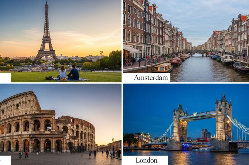 Best European Cities for First-Time International Travelers